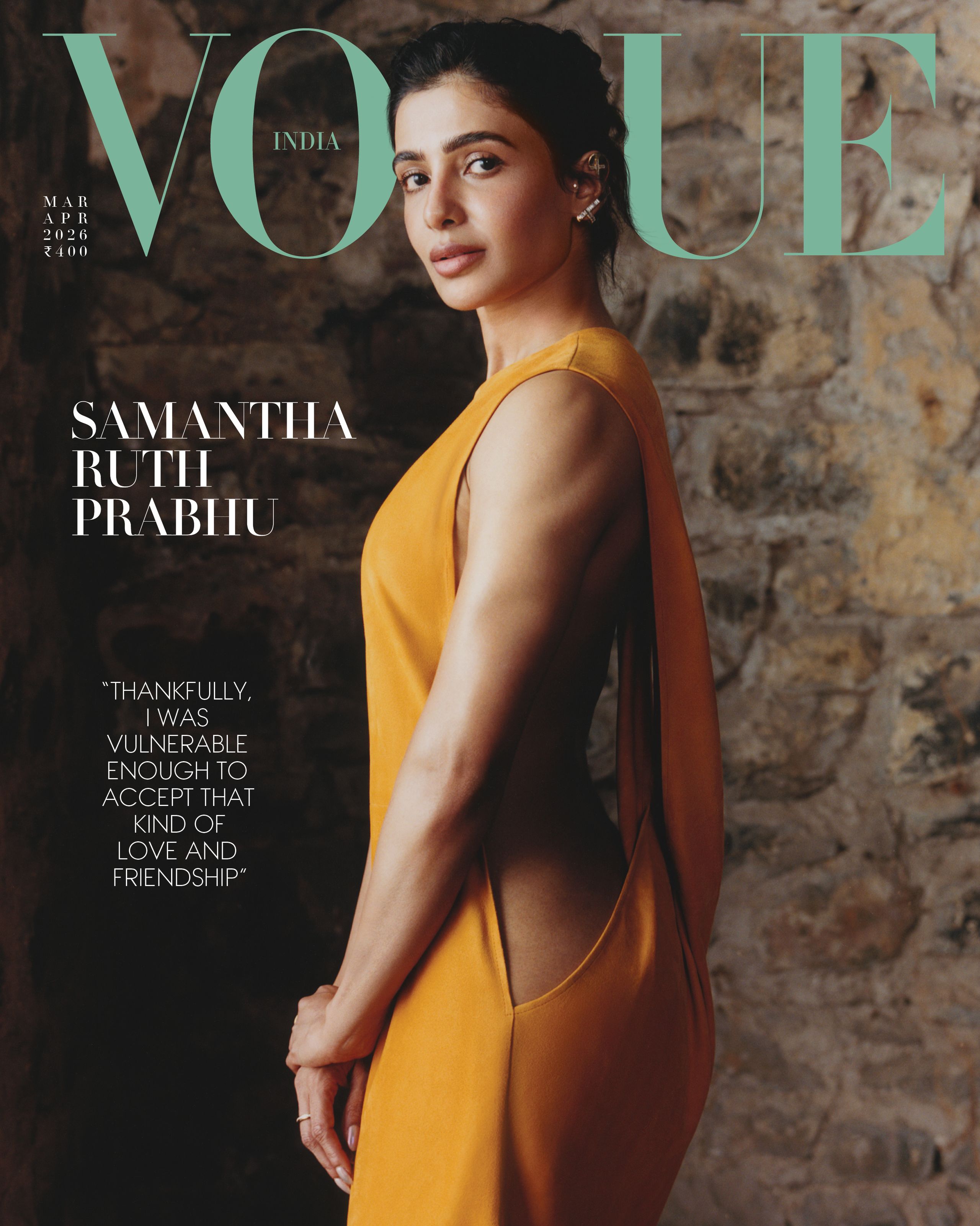 Samantha Ruth Prabhu Vogue India cover Vogue India cover story Samantha Ruth Prabhu Vogue